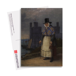 Cerdyn post 'Bellringer of Caernarvon in costume of trade' gan John Cambrian Rowland