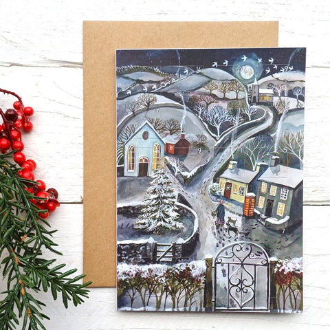 Advent Card 'Last Deliveries' by Lizzie Spikes