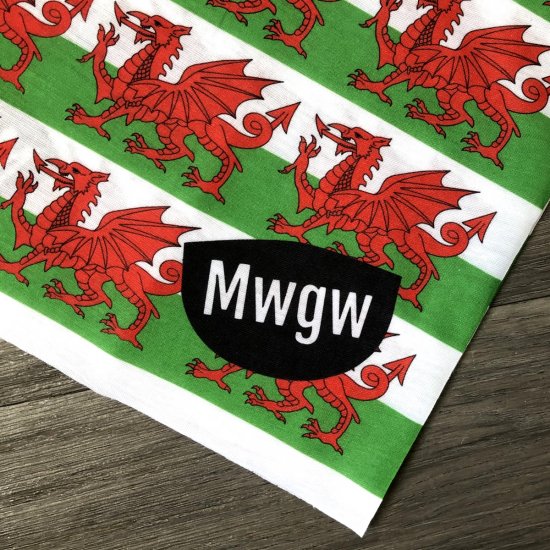 'Welsh Dragon Tubular Bandana' - by MWGW