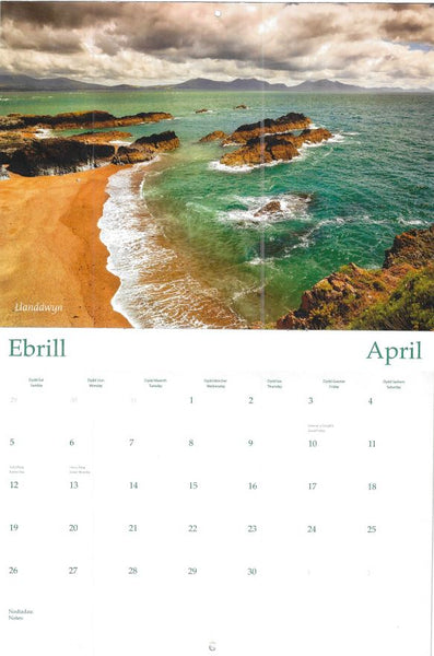 'Calendr Cymru 2026' - gan Origins Photography