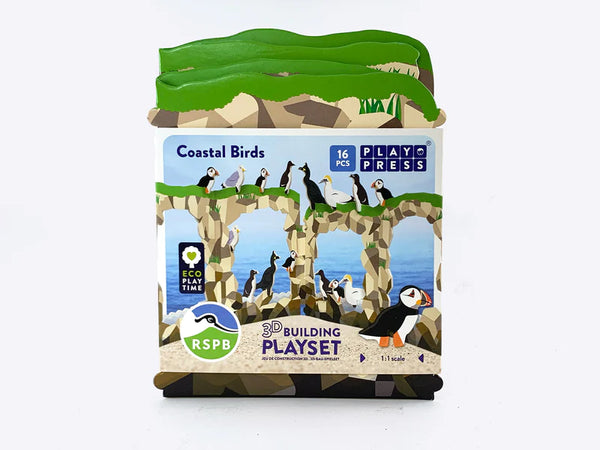 'Coastal Birds' Mini Playset -  a sustainably managed playset from Playpress
