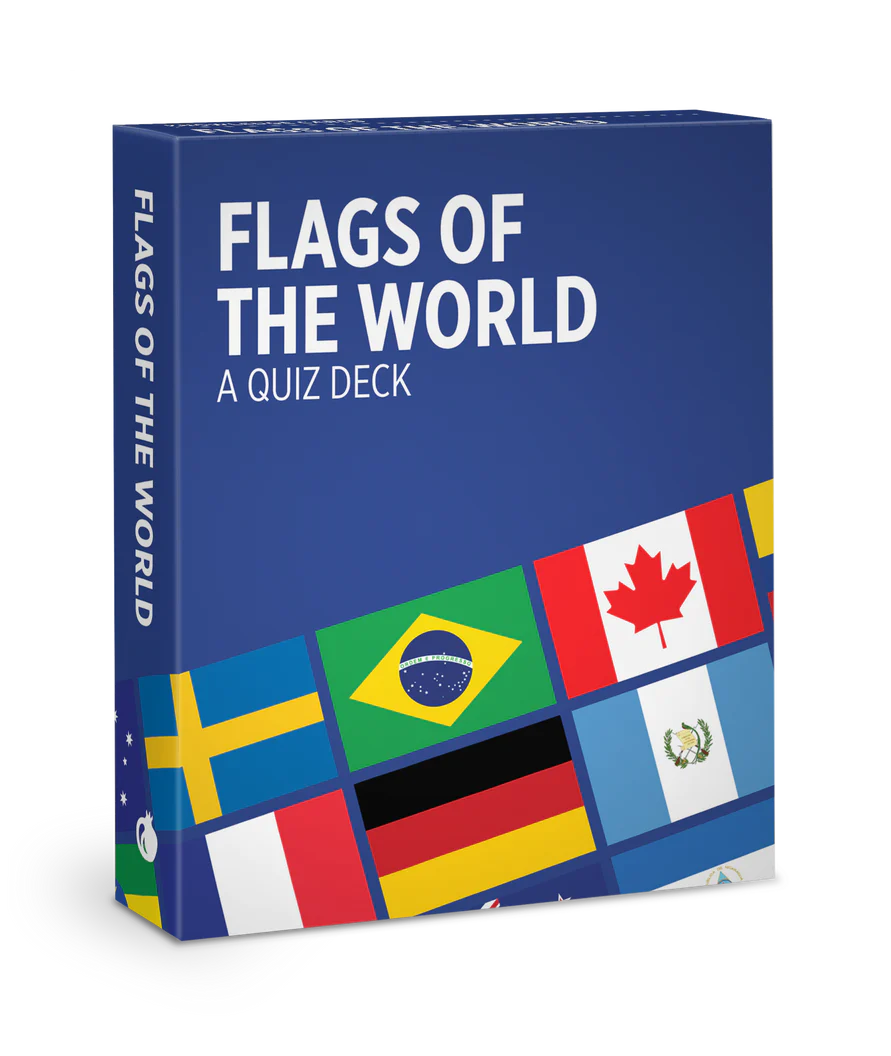 Cardiau gwybodaeth 'Flags of the World'