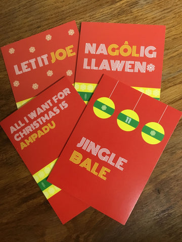 'Welsh Football' Christmas Cards