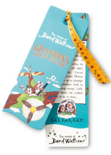 Nod Llyfr 'Grandpa's Great Escape - The World of David Walliams