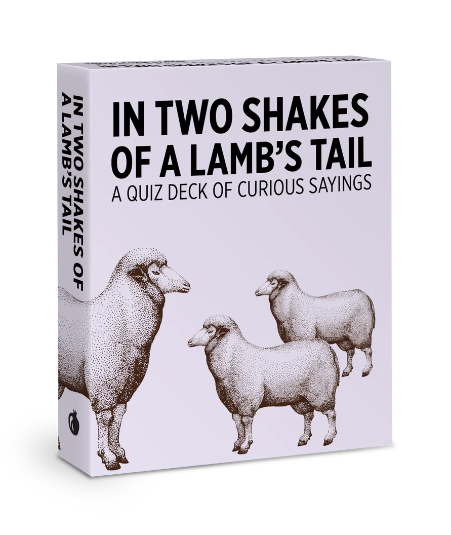 Cardiau gwybodaeth 'In Two Shakes of a Lamb's Tail'