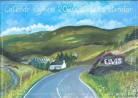 'Views from a Welsh Roadside' - 2026 Calendar by Lizzie Spikes
