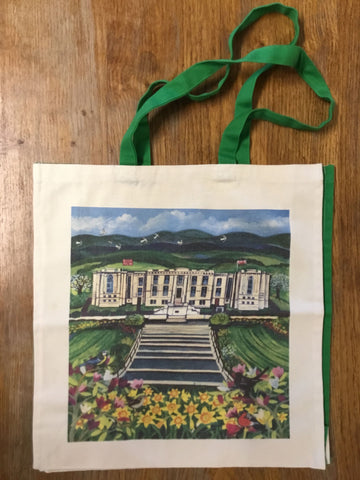 Bag 'National Library-Llyfrgell' gan Lizzie Spikes