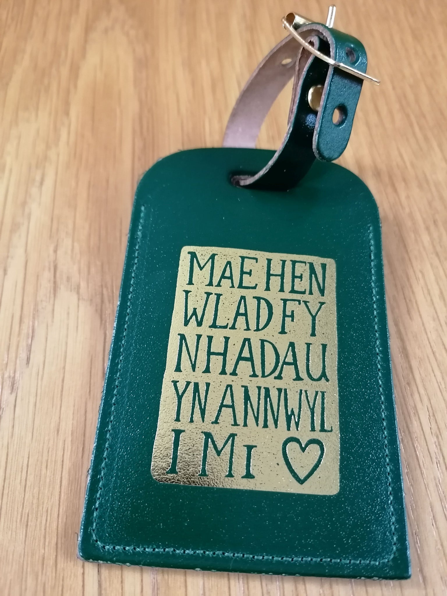 'Mae Hen Wlad fy Nhadau' Luggage Tag