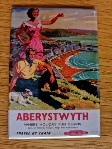 Magned Retro 'Aberystwyth'