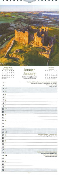 'Cymru/Wales' - 2026 Slim Calendar