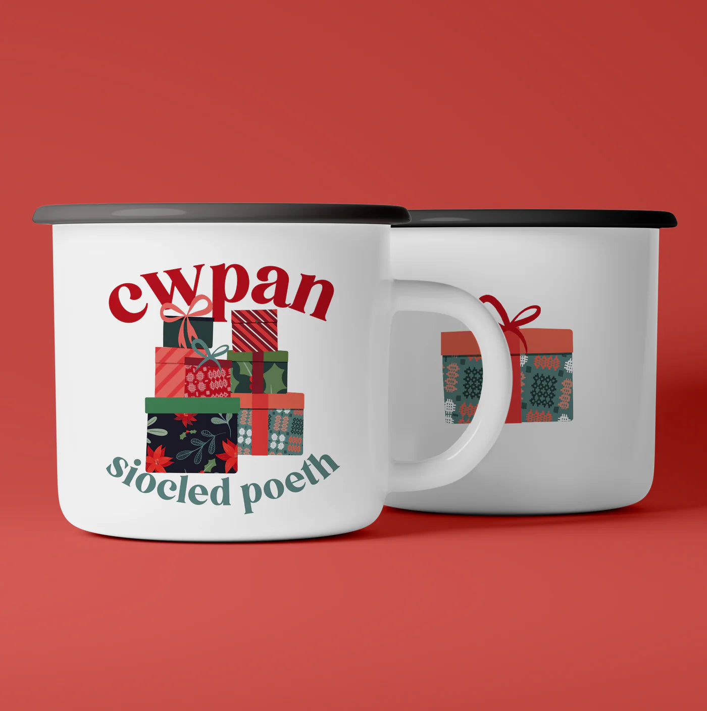 Ceramic Mug - 'Cwpan Siocled Poeth'