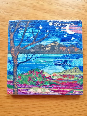 Ceramic coaster 'Starry Night' by Josie Russell
