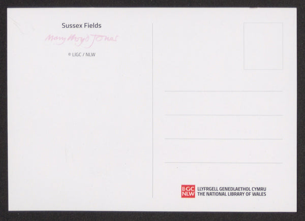 Cerdyn Post 'Sussex Fields' - Mary Lloyd Jones