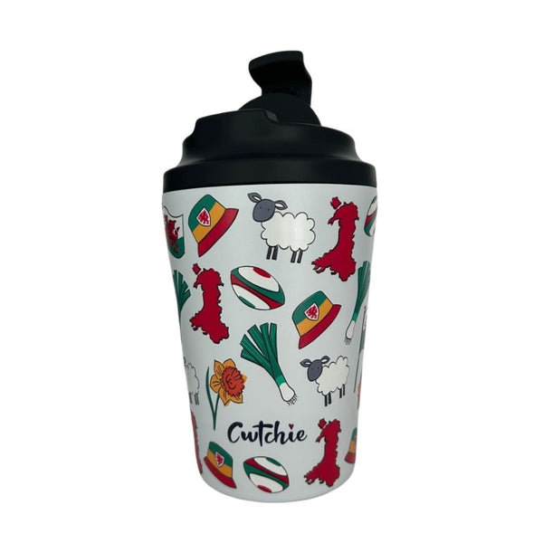 'Cwtchie' - Travel Mug (White)