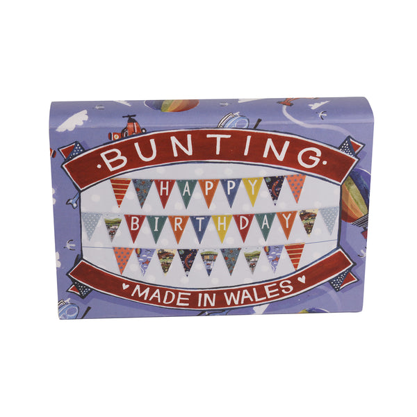 Happy Birthday Bunting|Bynting "Happy Birthday" - National Library of Wales Online Shop / Siop Arlein Llyfrgell Genedlaethol Cymru - 1