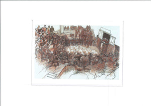 Greetings Card - The Auction