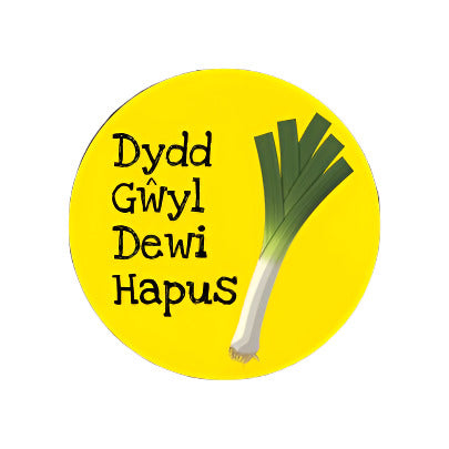 Dydd Gŵyl Dewi Hapus (cenhinen)