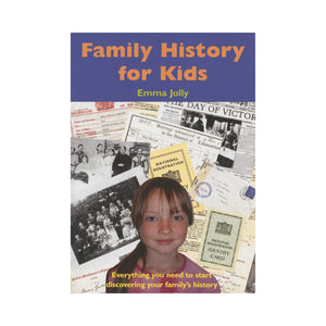 Family History for Kids - National Library of Wales Online Shop / Siop Arlein Llyfrgell Genedlaethol Cymru