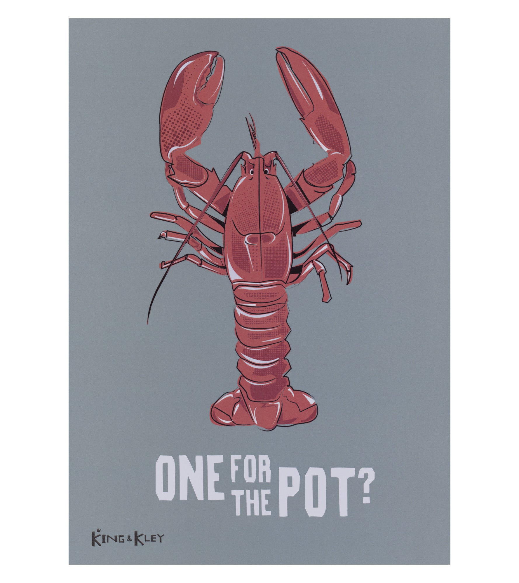 One for the Pot? - A3 Print by King & Kley