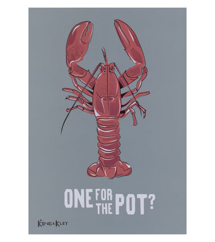 One for the Pot? - A3 Print by King & Kley