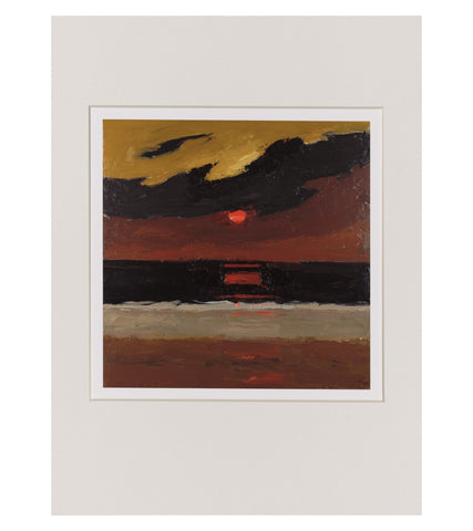 Sunset over Anglesey - Sir Kyffin Williams Print