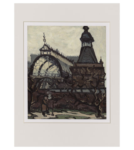 Glasshouse at Highgate - Sir Kyffin Williams Print