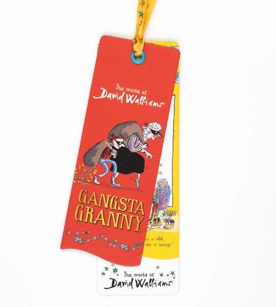 David Walliams bookmark 'Gangsta Granny'