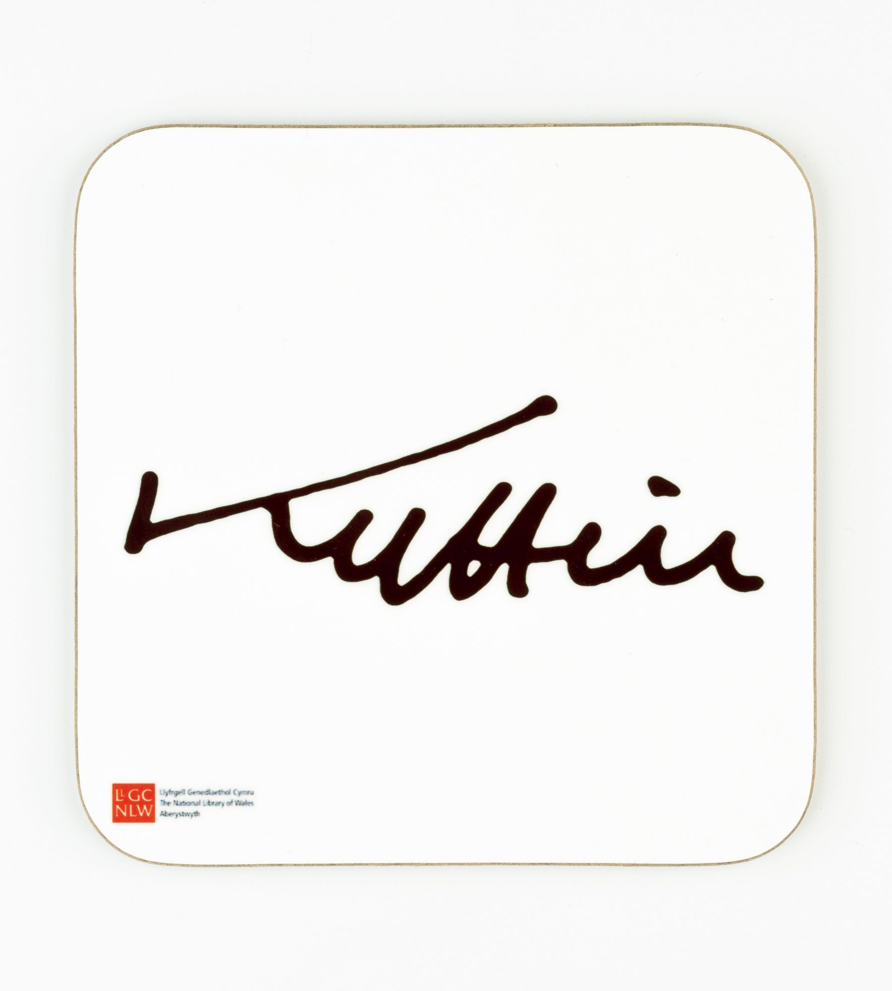 Sir Kyffin Williams signature - Coaster