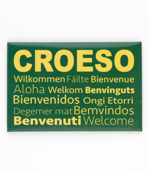 Magned oergell 'Croeso'