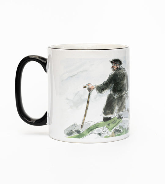Farmer with Dog - Sir Kyffin Williams Mug