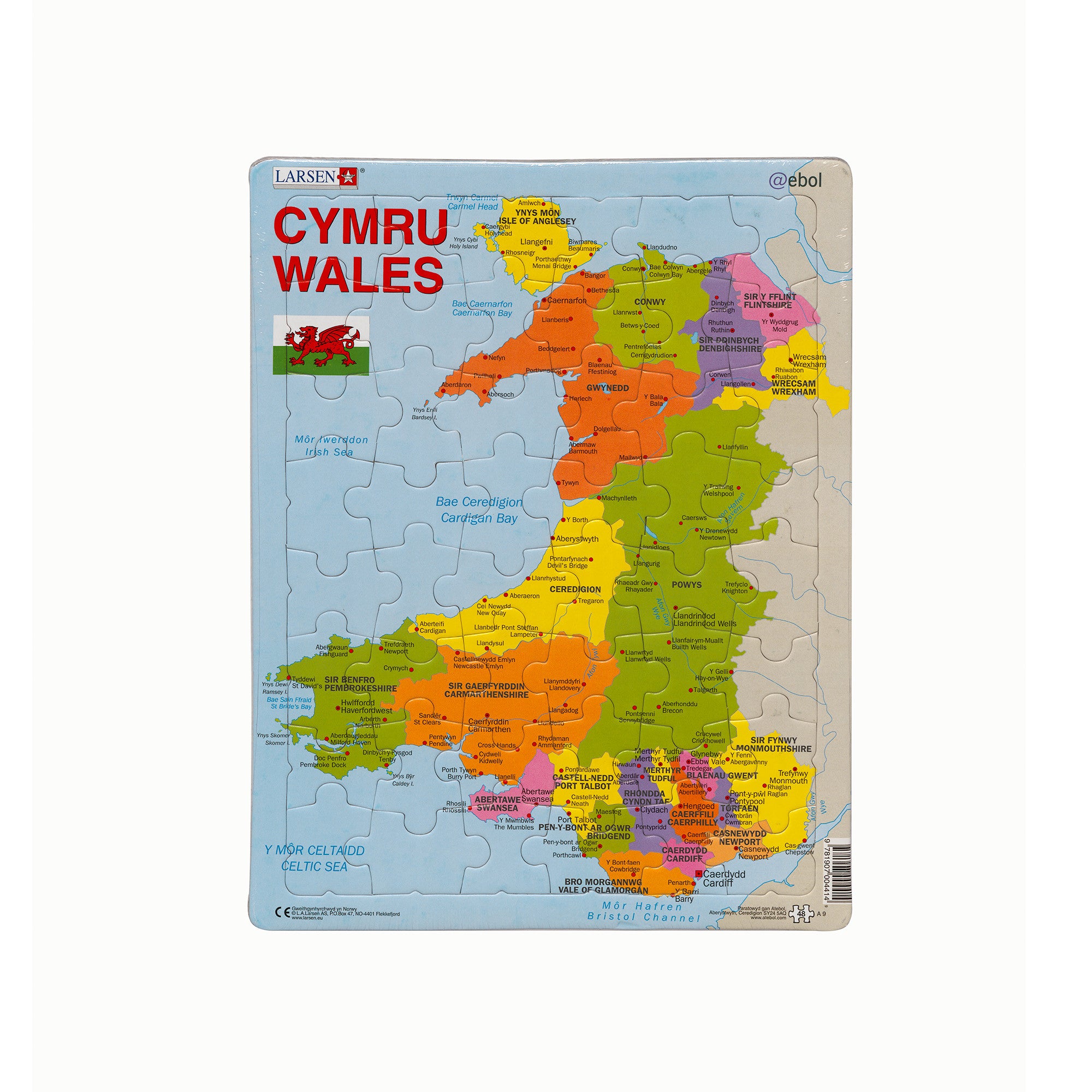 Wales - Jigsaw Puzzle|Cymru - Pos Jig-so - National Library of Wales Online Shop / Siop Arlein Llyfrgell Genedlaethol Cymru